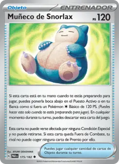 Muñeco de Snorlax