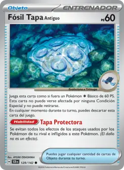 Fósil Tapa Antiguo