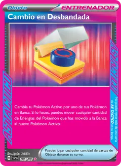 Cambio en Desbandada