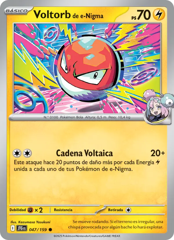 Voltorb de e-Nigma