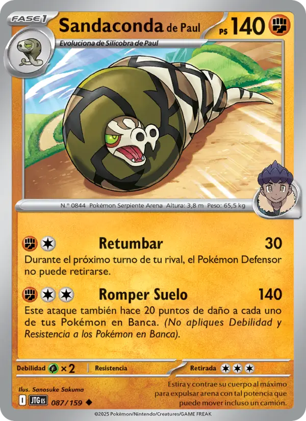 Sandaconda de Paul