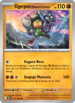 Ogerpon Máscara Cimiento