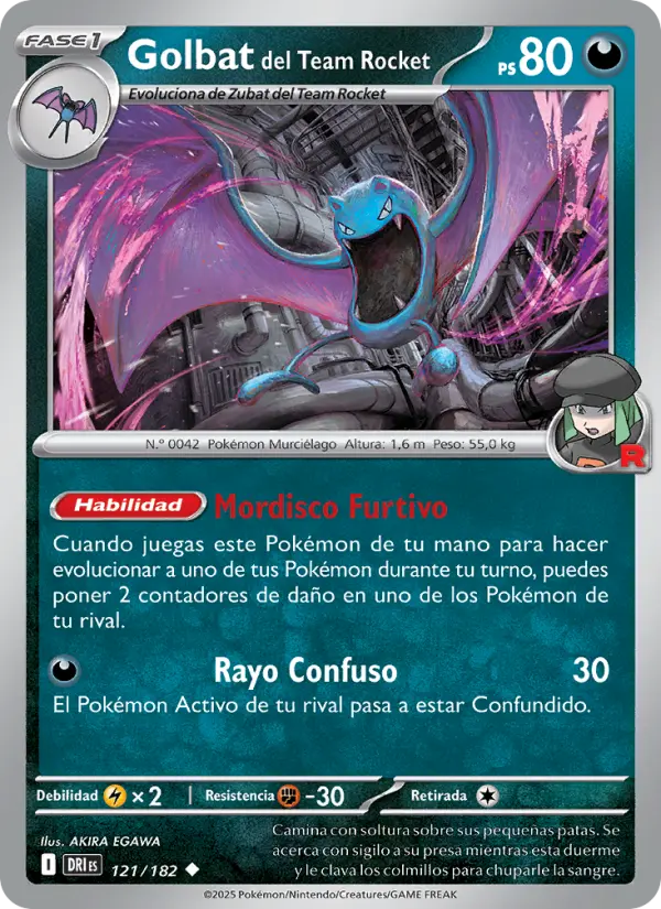 Golbat del Team Rocket