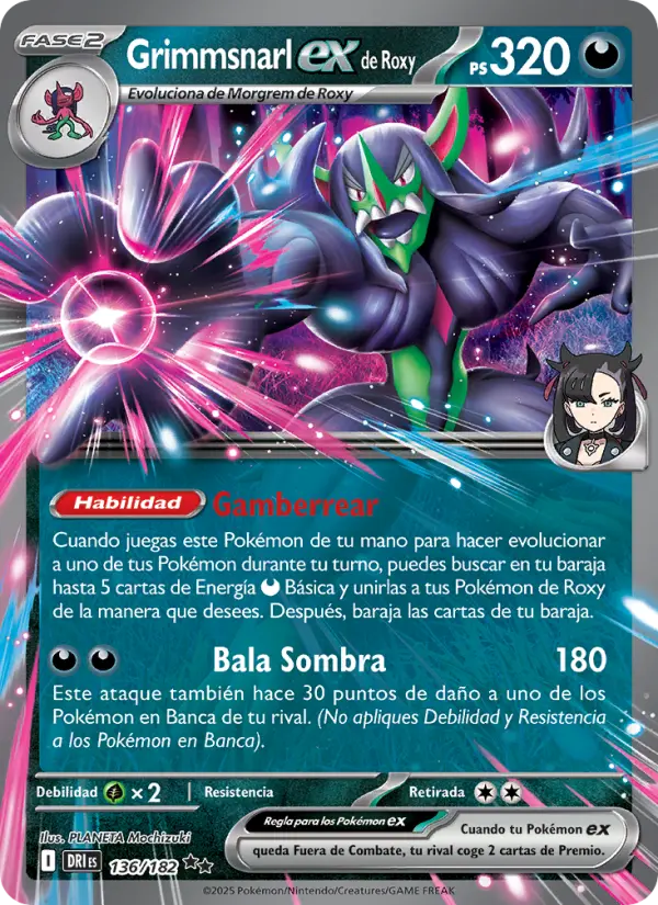Grimmsnarl ex de Roxy
