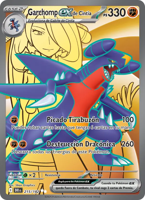 Garchomp ex de Cintia