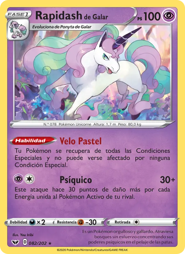 Rapidash de Galar