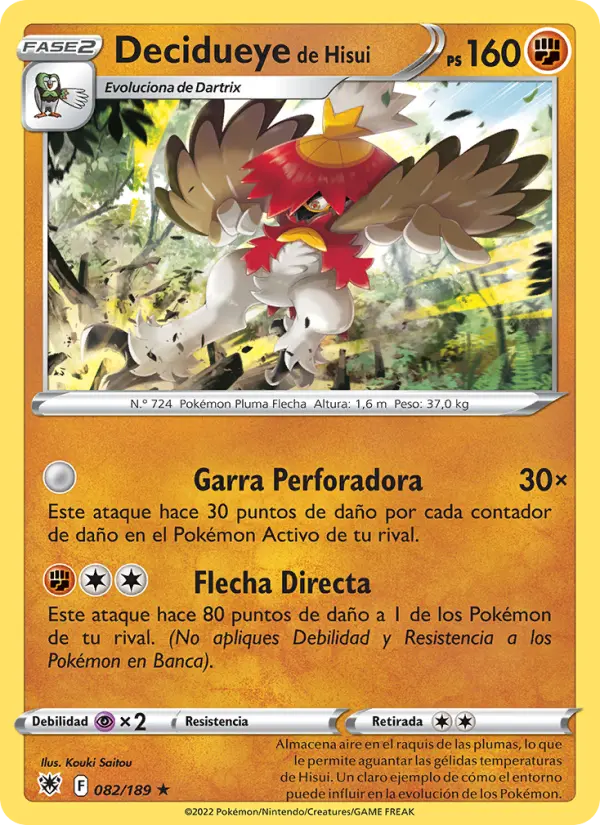 Decidueye de Hisui