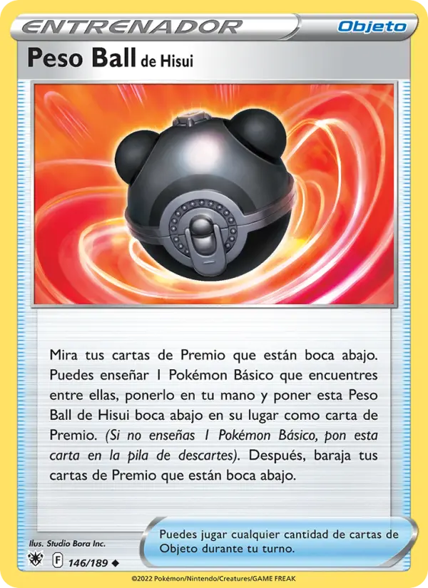 Peso Ball de Hisui