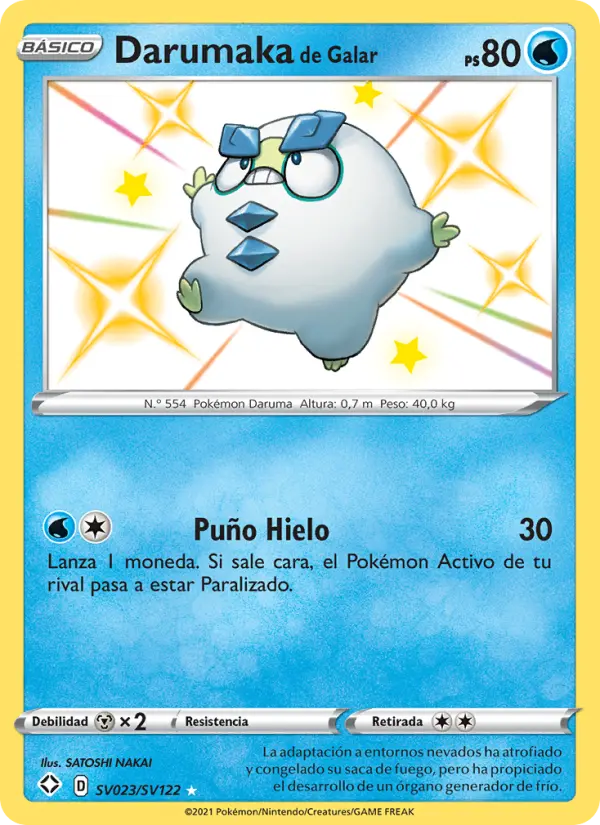 Darumaka de Galar