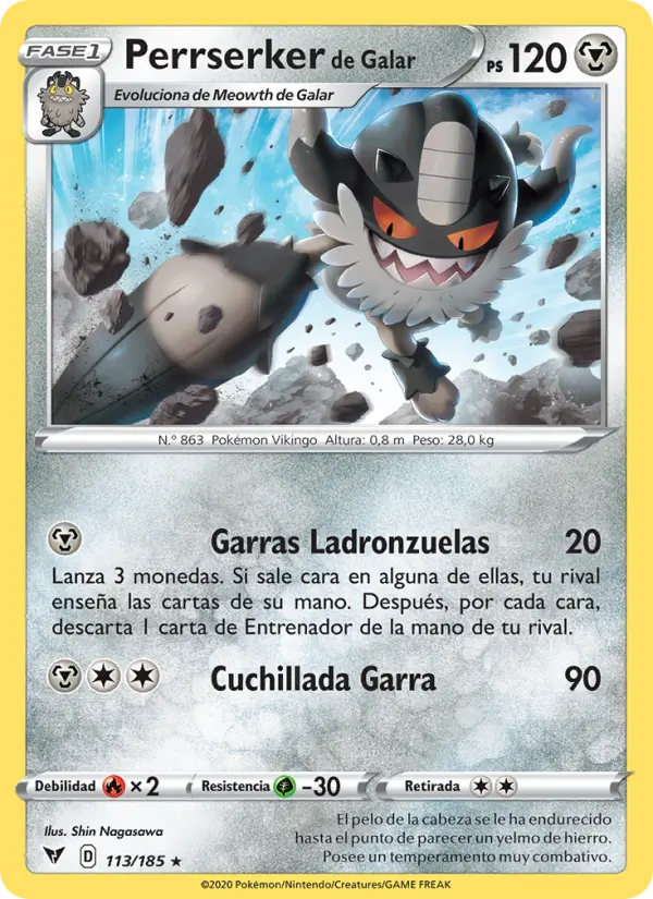 Perrserker de Galar