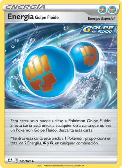 Energía Golpe Fluido