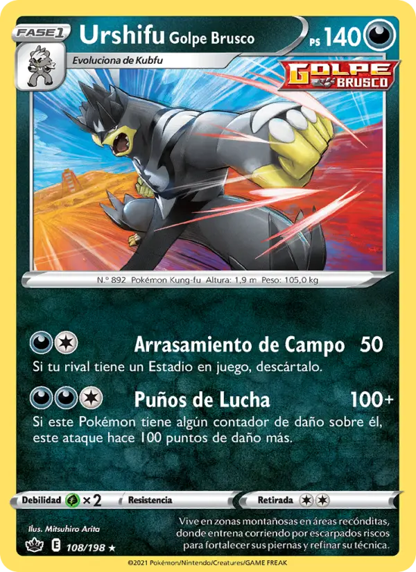 Urshifu Golpe Brusco