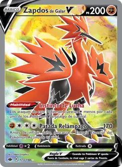 Zapdos de Galar V