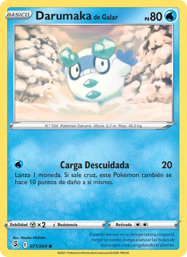 Darumaka de Galar