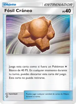 Fósil Cráneo