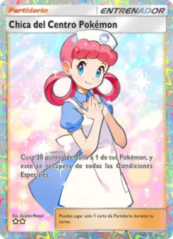 Chica del Centro Pokémon