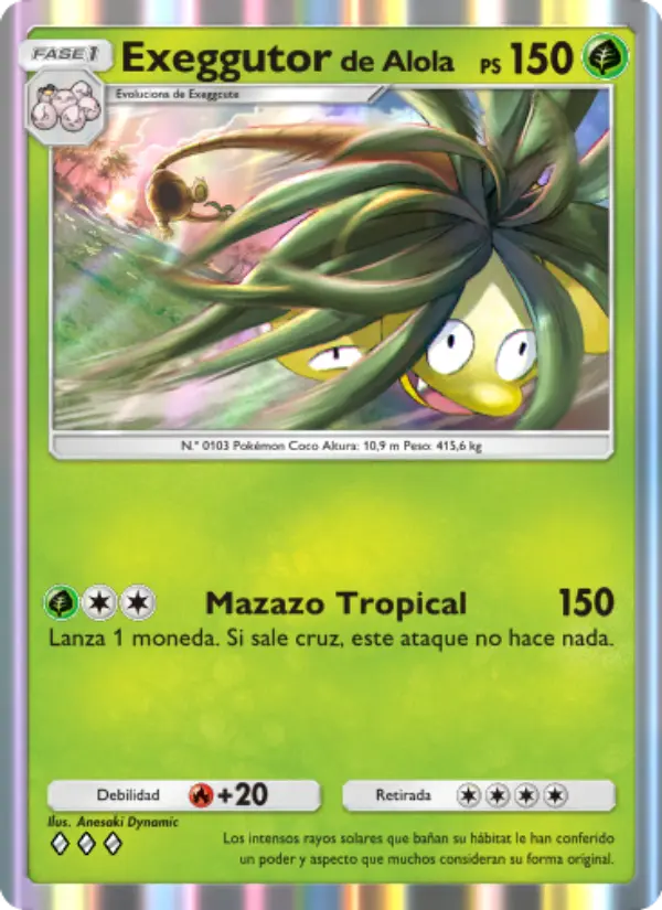 Exeggutorde Alola