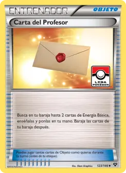 Carta del Profesor