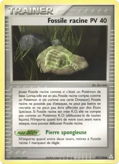 Fossile racine
