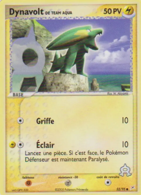 Dynavolt de Team Aqua