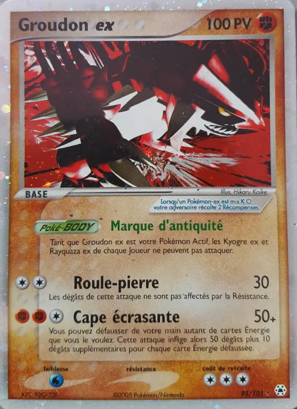 Groudon ex