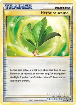 Herbe sauveuse