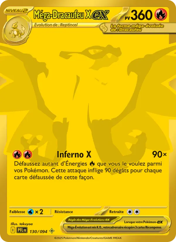 Méga-Dracaufeu X-ex