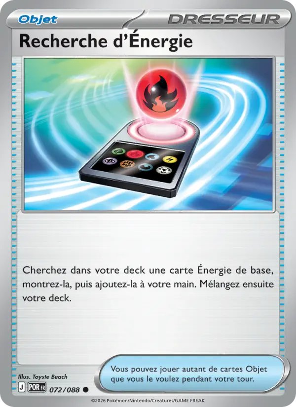 Recherche d'Énergie