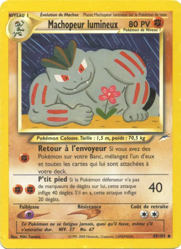 Machopeur lumineux