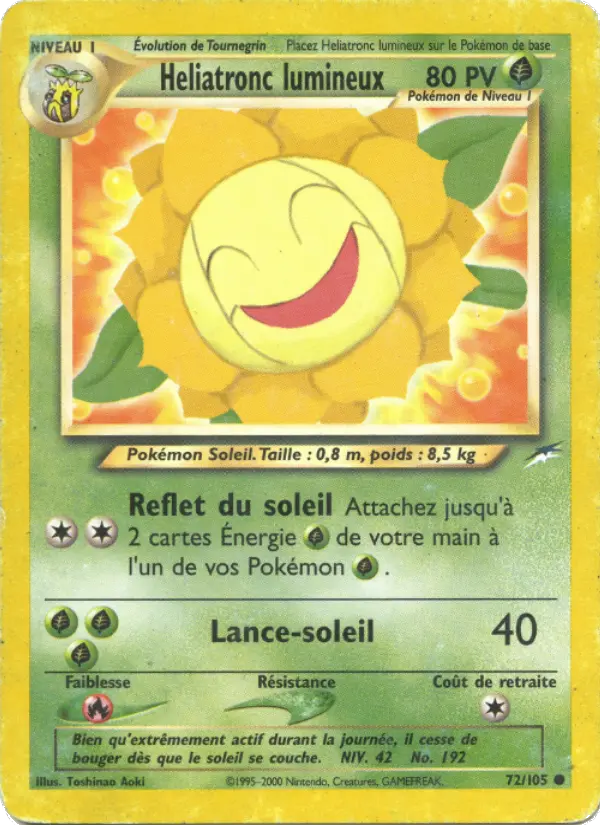 Heliatronc lumineux