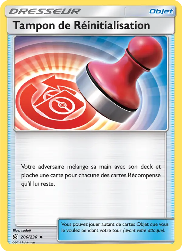 Tampon de Réinitialisation