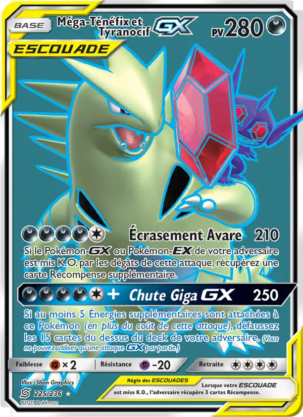 Méga-Ténéfix et Tyranocif GX