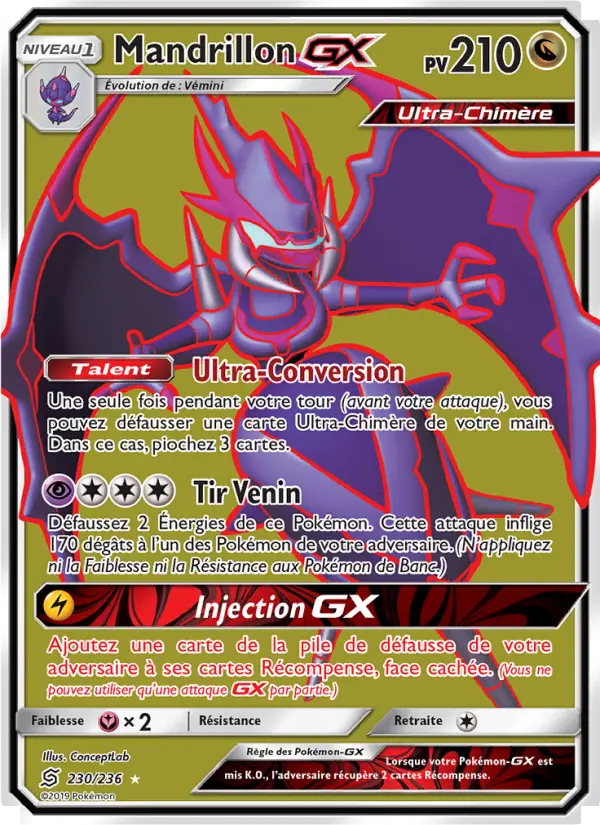 Mandrillon GX