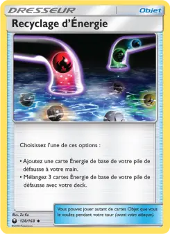 Recyclage d’Énergie