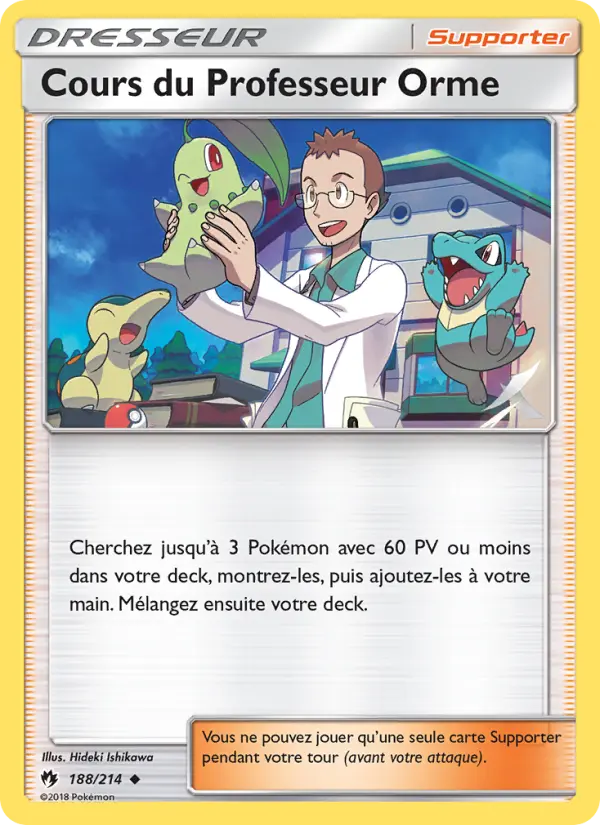 Cours du Professeur Orme