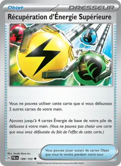 Récupération d'Énergie Supérieure