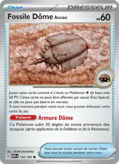 Fossile Dôme Ancien