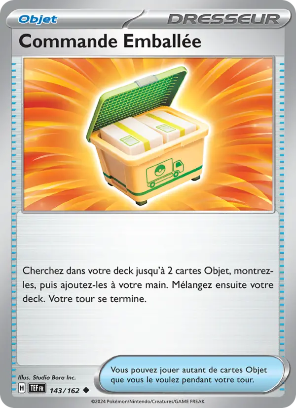 Commande Emballée