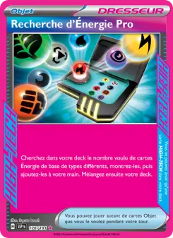 Recherche d'Énergie Pro