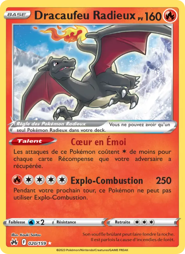 Dracaufeu Radieux