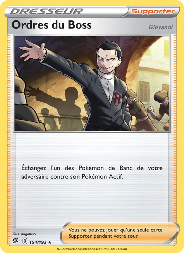 Ordres du Boss (Giovanni)