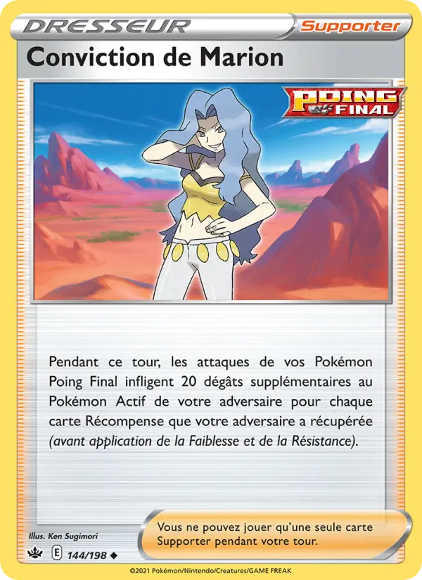 Conviction de Marion