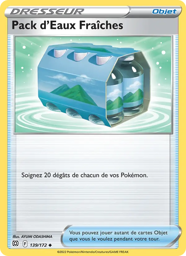 Pack d'Eaux Fraîches