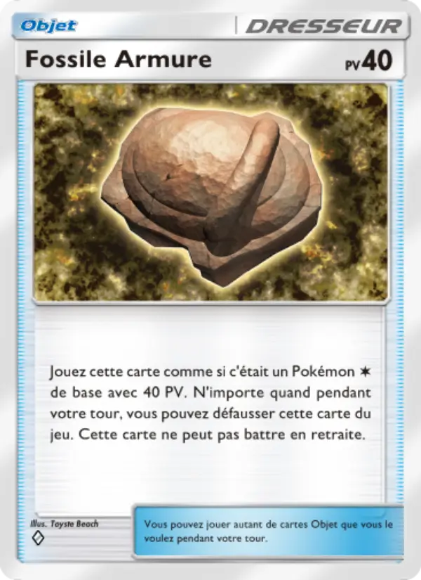 Fossile Armure