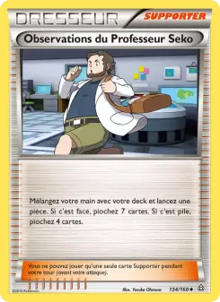 Observations du Professeur Seko