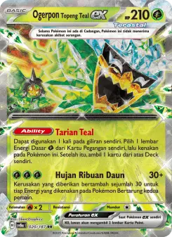 Ogerpon Topeng Teal ex