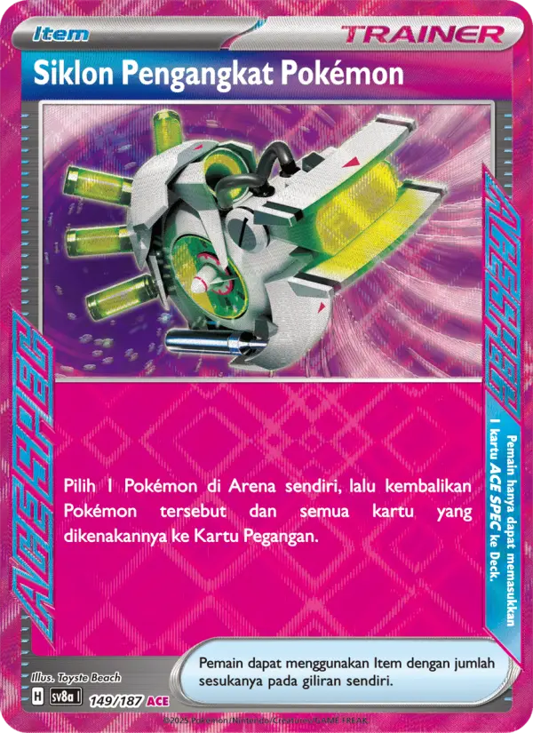 Siklon Pengangkat Pokémon