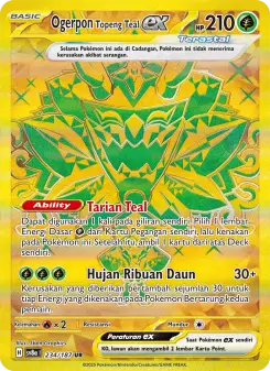 Ogerpon Topeng Teal ex