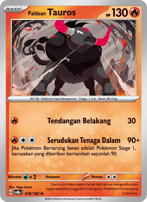 Paldean Tauros