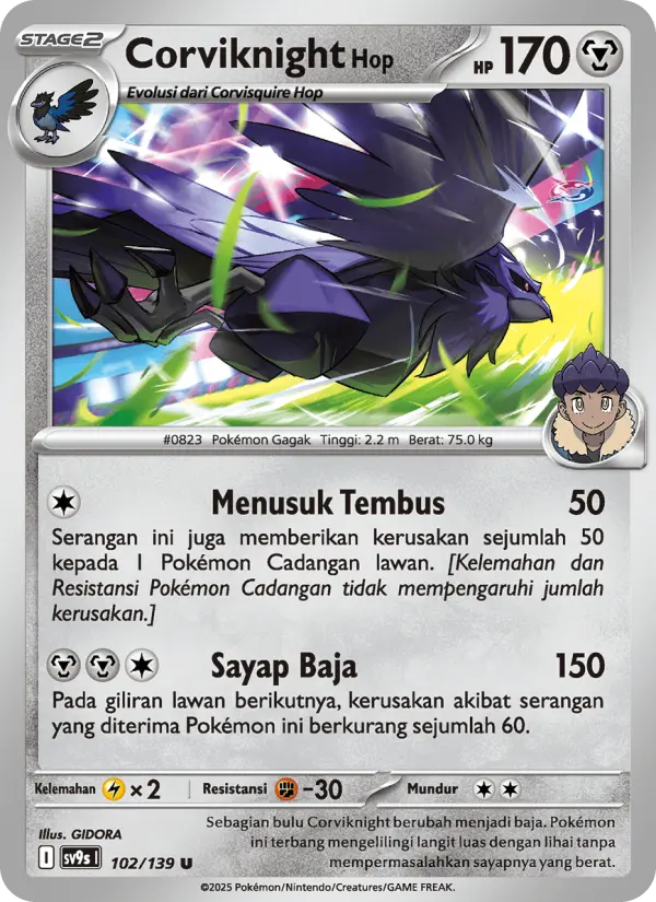 Corviknight <Hop>